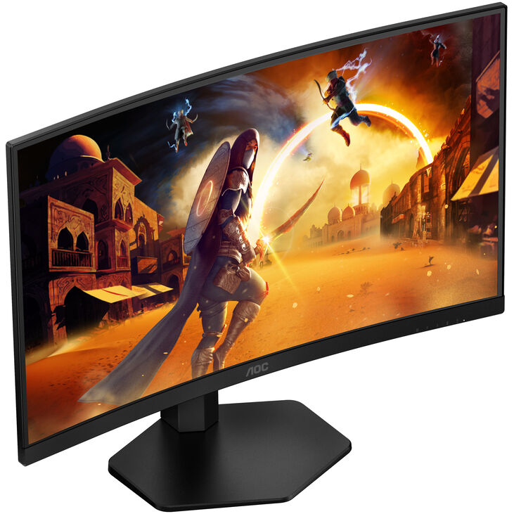 AOC Gaming C27G4ZXU 27 inch Curved Gaming Monitor, 280Hz, VA Panel, Adaptive Sync image number 3