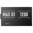 APNX MAX G1 1.200W 80 PLUS Gold Netzteil, ATX 3.1, PCIe 5.1, vollmodular, kompakt - 1.200 Watt, schwarz image number null
