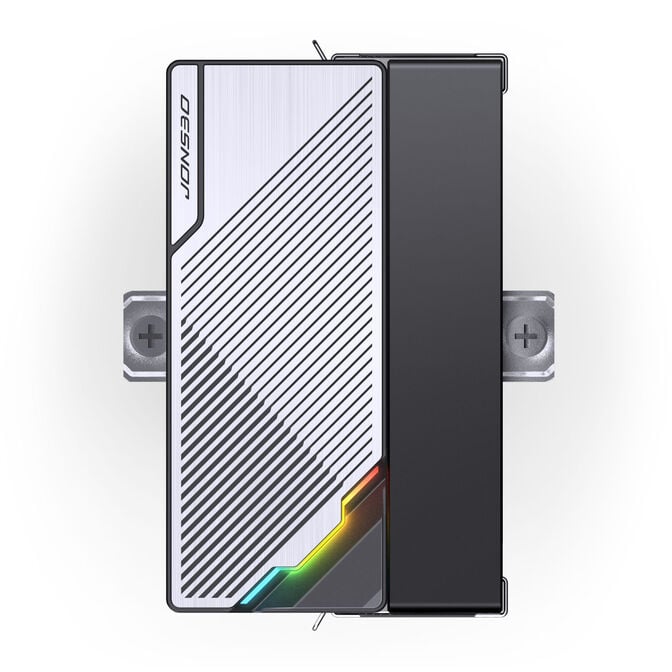 Jonsbo CA40 CPU Cooler PWM, RGB - black image number 10