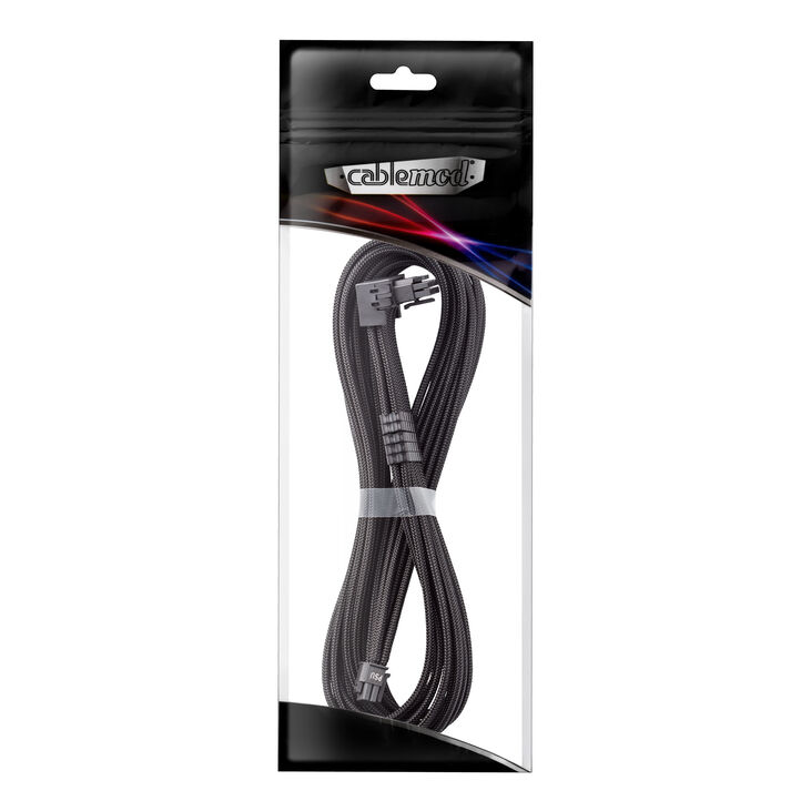 CableMod Universal Pro ModMesh 16-Pin to 16-Pin Cable, 90° Connector, Sleeved, StealthSense - Black, 60 cm, Var. B image number 4