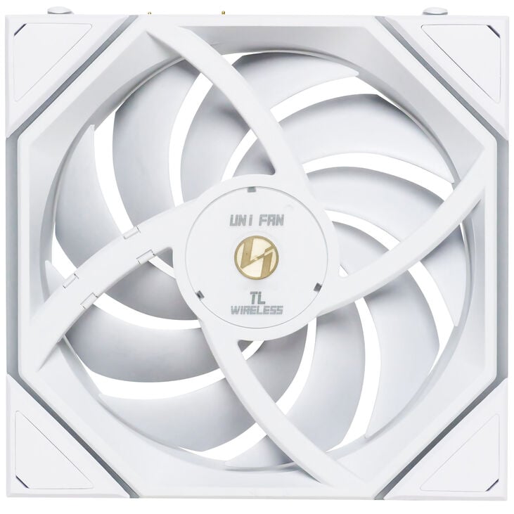 Lian Li UNI FAN TL Wireless Fans, ARGB, PWM, 3-Pack – Reverse Blade, 120 mm, White image number 6