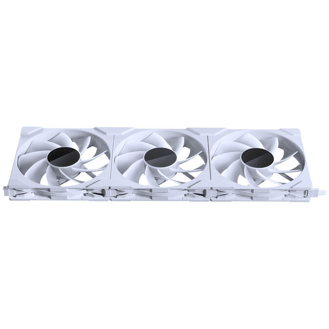 PHANTEKS M25 Gen2 PWM D-RGB Fan - Reverse Blade, 140mm, White image number 7