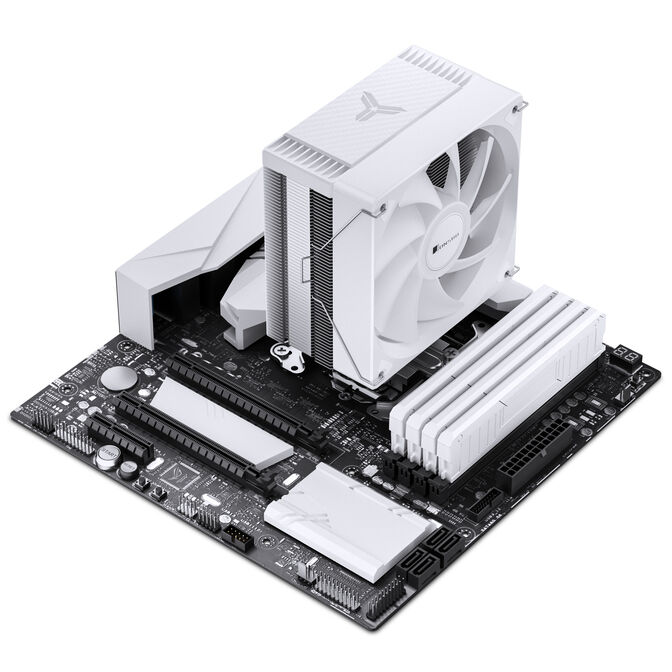 Jonsbo CR-1000MAX V2 CPU-K&uuml;hler, PWM, ARGB - wei&szlig; image number 11