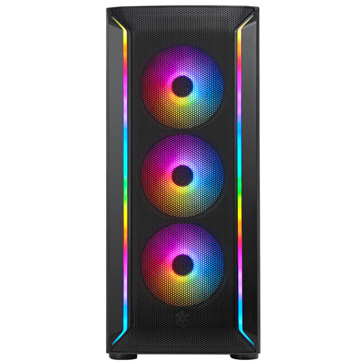 SilverStone Fara 511Z Midi-Tower, Tempered Glass - schwarz image number 1