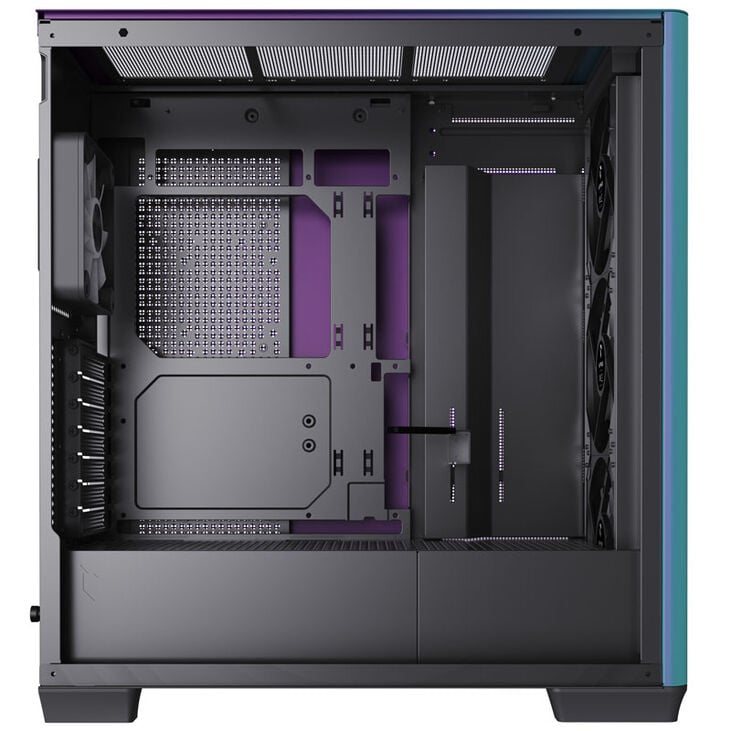 APNX C1 Midi-Tower ATX-Gehäuse, Tempered Glass - ChromaFlair image number 7