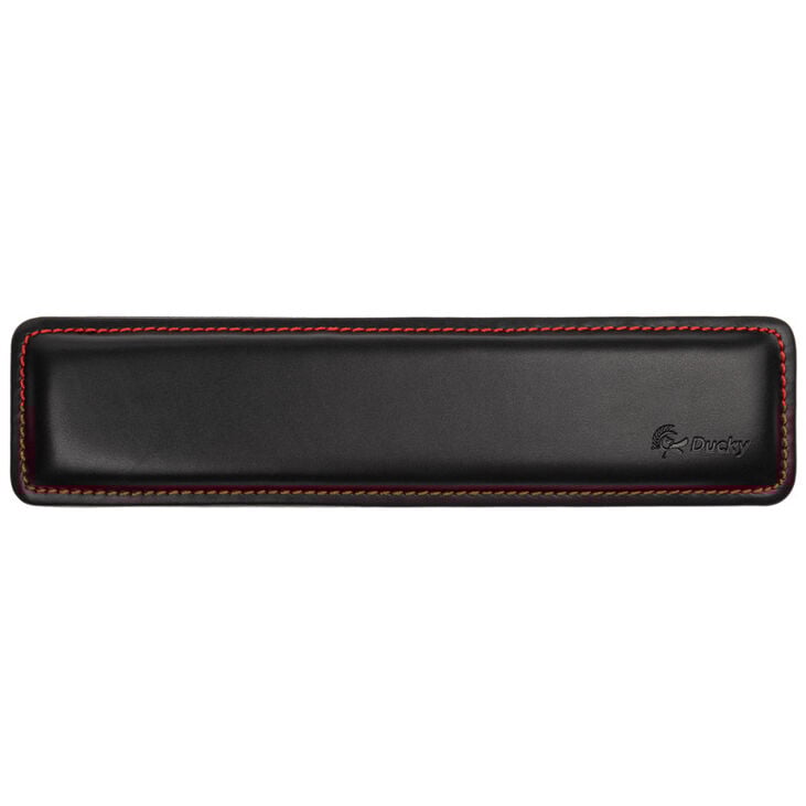 Ducky wrist rest TKL, leather - black image number 1