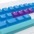 Ducky x MK Frozen Llama Keycap Set image number null