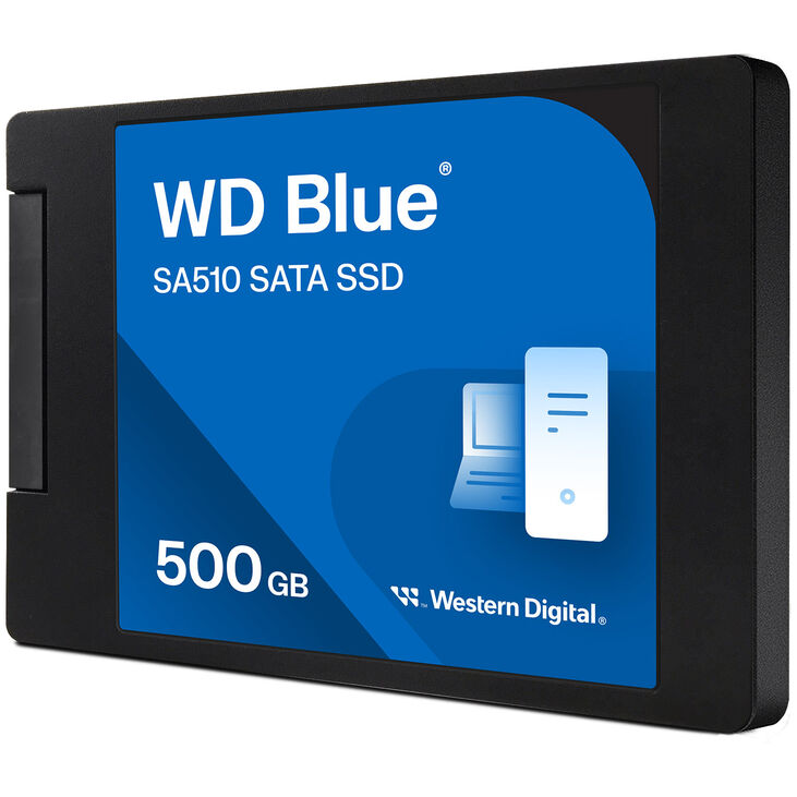 Western Digital Blue SA510 2,5 Zoll SSD, SATA 6G - 500 GB image number 0