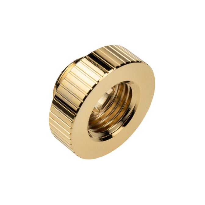 EK Water Blocks EK-Quantum Torque G1/4 Inch Extension Straight Fitting M/F 7 - gold image number 0