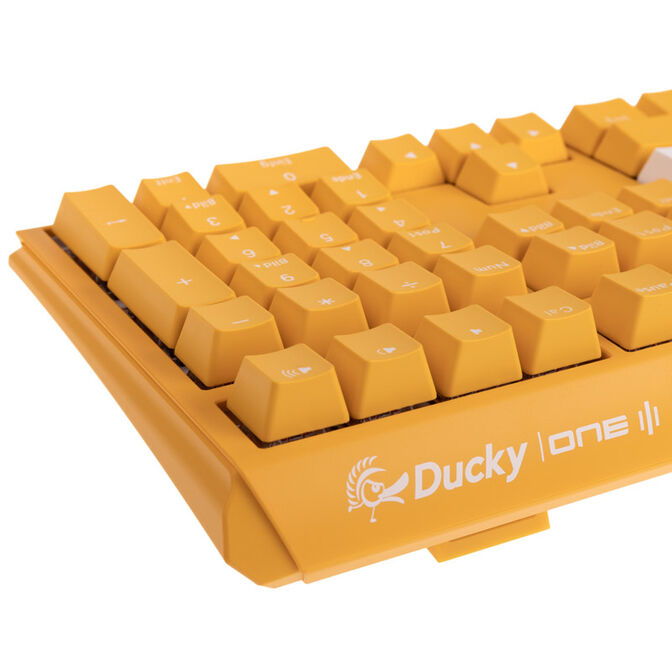 Ducky One 3 Yellow Gaming Tastatur, RGB LED - MX-Speed-Silver image number 6