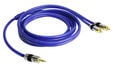 InLine Cinch/Klinke Kabel, 2x Cinch an 3,5mm Klinke - 2m image number null