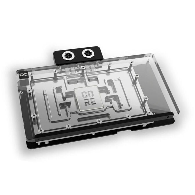 Alphacool Core GeForce RTX 5090 Gaming + Windforce Waterblock, Backplate - Acrylic, Black image number 0