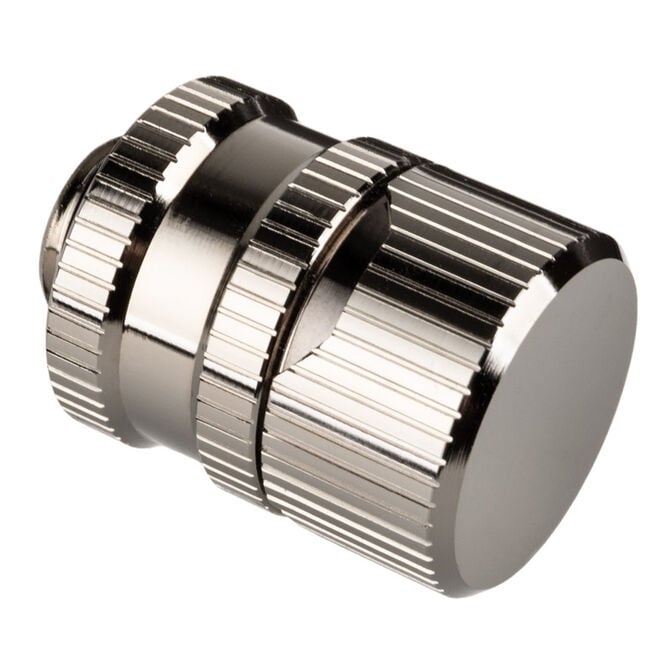 EK Water Blocks EK-Quantum Torque Drain Valve - Nickel image number 0