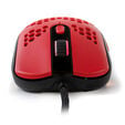 Arozzi Favo Ultra Light Gaming Mouse - black/red image number null