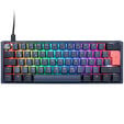 Ducky One 3 Cosmic Blue Mini Gaming Tastatur, RGB LED - MX-Speed-Silver image number null