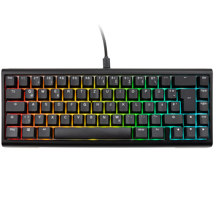 Ducky Tinker 65 Gaming-Tastatur, RGB - MX-Blue (ISO-DE) image number 1