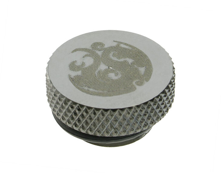 Bitspower Stop Plug G1/4 Inch Female Thread - glossy black image number 0