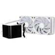 Jonsbo D32 PRO PC Case + TRYX PANORAMA SE Complete Water Cooling, ARGB - 240mm, White image number null