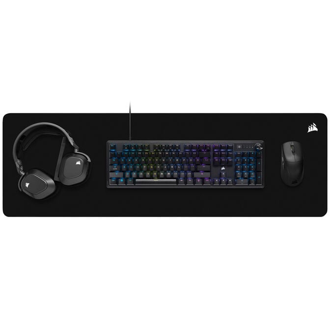 Corsair MM500 v2 Hybrid Fabric Gaming Mouse Pad, extended - black image number 3