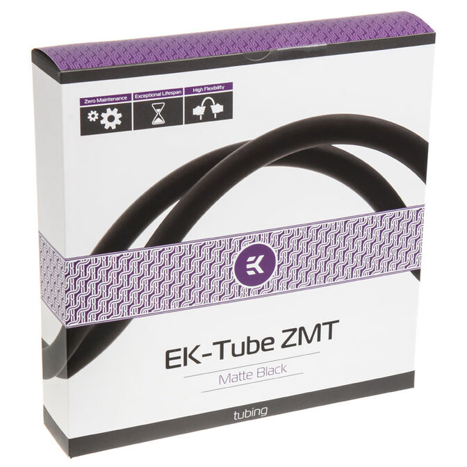 EK Water Blocks EK-Tube ZMT Schlauch 16/11 mm - mattschwarz, 3m image number 2