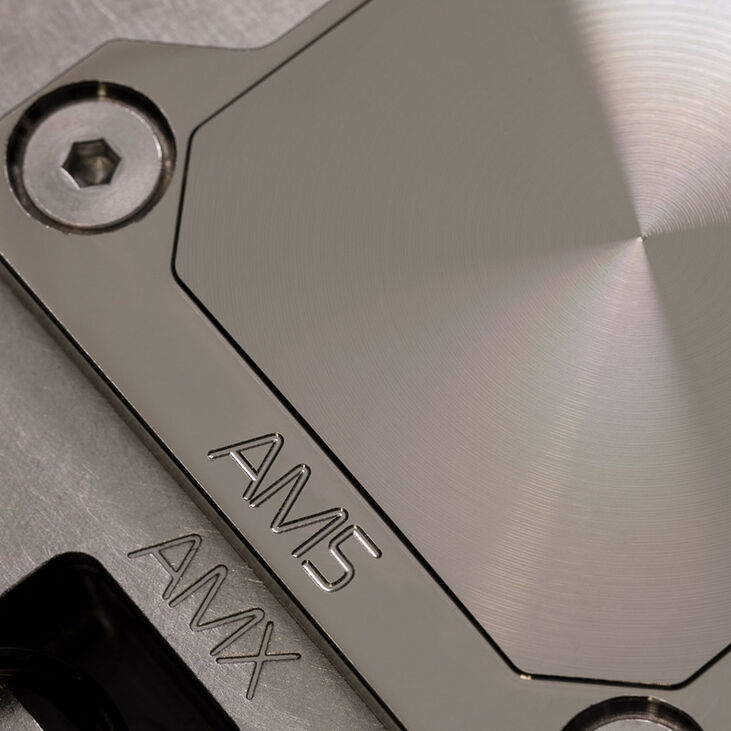EK Waterblocks EK-Quantum Velocity² D-RGB - AM5, Nickel + Acetal image number 4