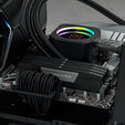 Corsair Vengeance DDR5-5200 RAM, CL38, XMP - 192 GB Quad-Kit, schwarz image number null