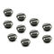 XSPC G1/4 inch Threaded Plug V2 - 10 Pack, Black Chrome