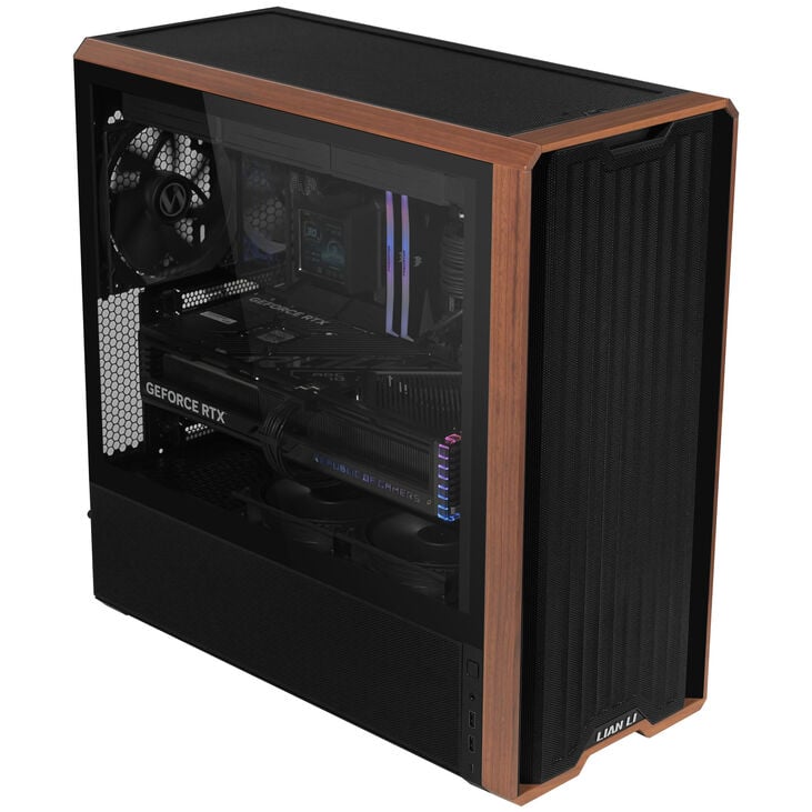 Lian Li Lancool 217 PC-Gehäuse, Midi-Tower, ATX, Tempered Glass - schwarz image number 7