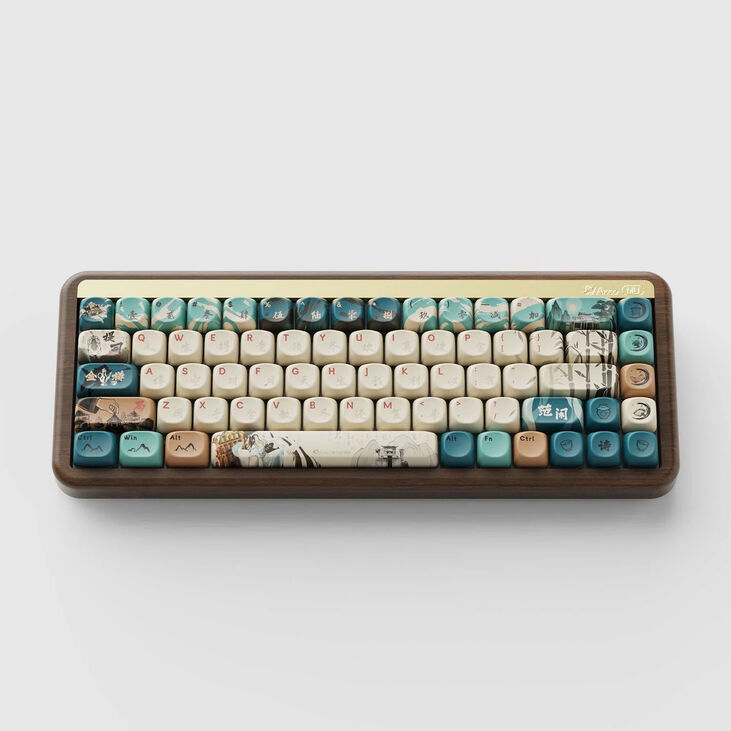AKKO MU01 Joy of Life Gaming Keyboard, RGB - 65%, Botany Switches, ANSI Layout (US) image number 3