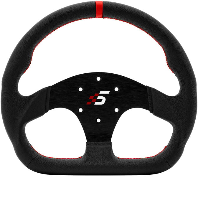 Simagic P-325D steering wheel rim - leather, 325mm image number 0