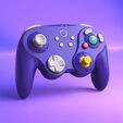 NYXI Warrior Switch 1 & 2 Controller - lila image number null