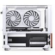 Jonsbo V12 PC Case, Mini Tower, Micro-ATX - White image number null