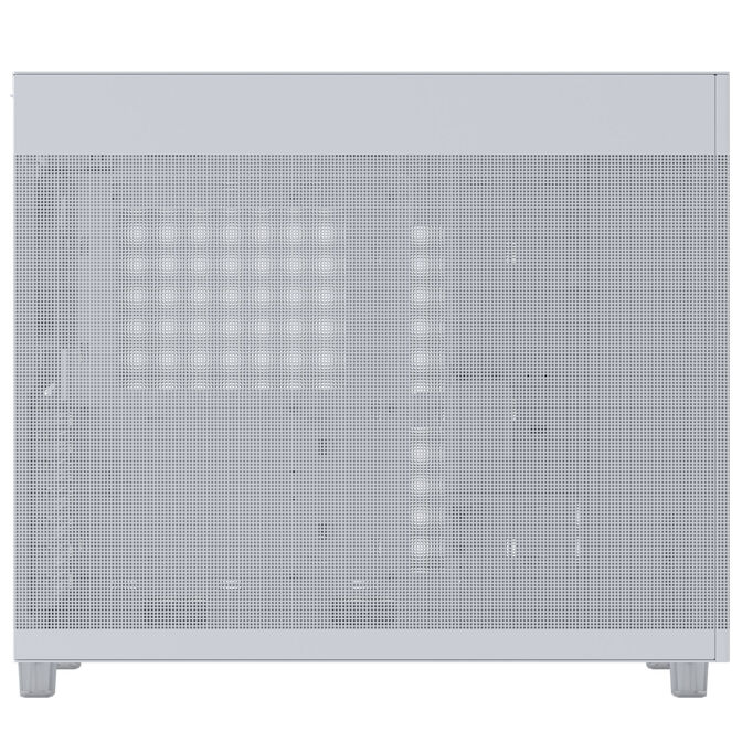ASUS Prime AP303 PC Case, Mid Tower, ATX, Mesh Panel - White image number 3