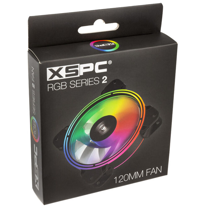 XSPC RGB Series 2 ARGB PWM L&uuml;fter - 120mm image number 6