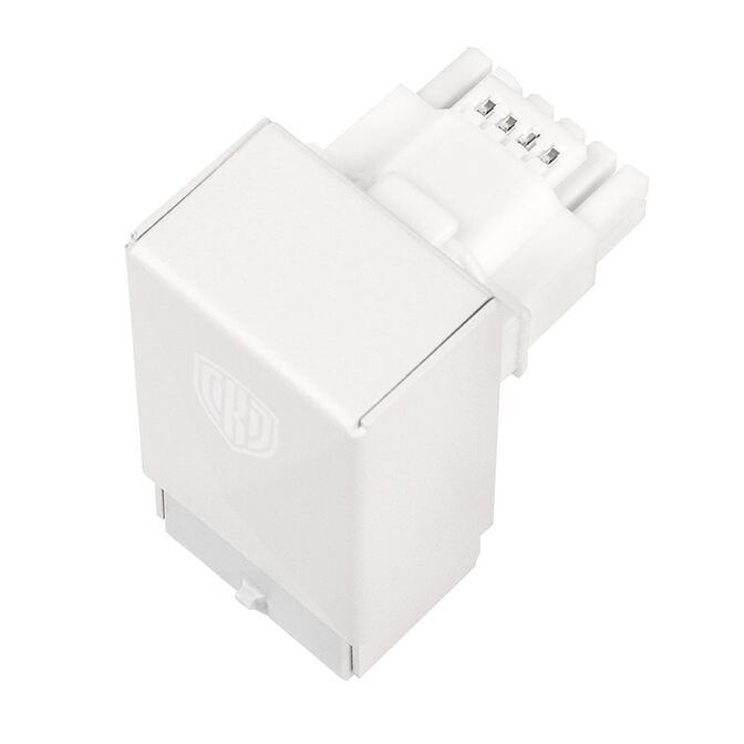 Kolink Core Pro 12V-2x6 90 Grad Adapter - Typ 1, wei&szlig; image number 1