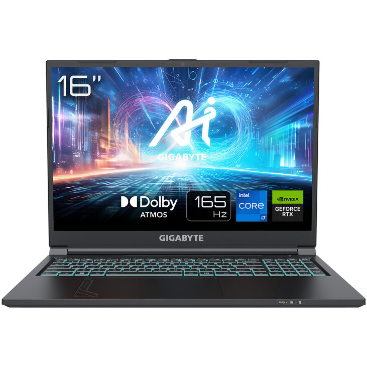 GIGABYTE G6 KF-73DE854KH Gaming Notebook, i7-13700H, RTX 4060 image number 1