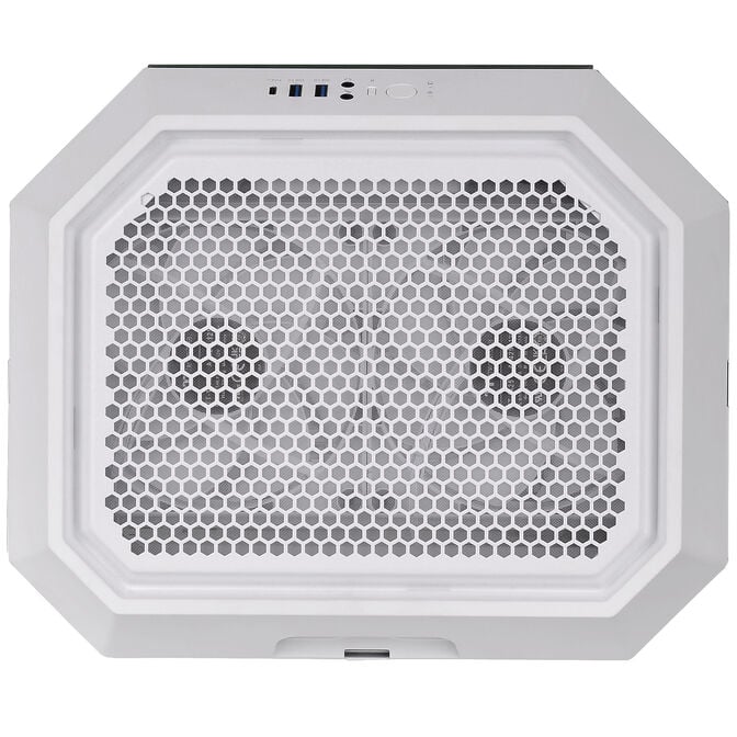 Thermaltake The Tower 300 PC-Geh&auml;use, Mini-Geh&auml;use, mATX, Tempered Glass - inklusive 2x 140-mm-L&uuml;fter, wei&szlig; image number 20