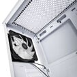 SilverStone Fara H1M Pro Micro-ATX case, Tempered Glass - white image number null
