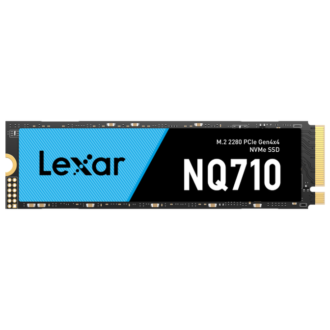 Lexar NQ710 NVMe SSD, PCIe 4.0, M.2, Type 2280 - 500GB image number 1