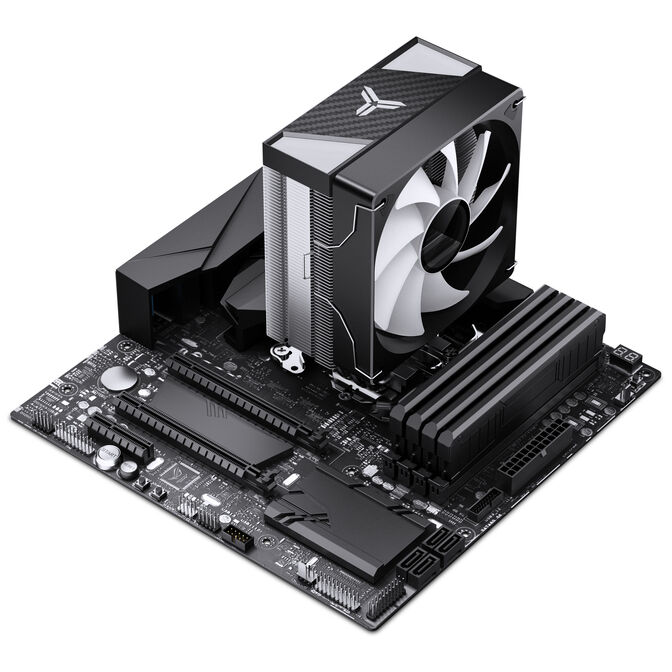 Jonsbo CR-1000 V3 PRO Color CPU-K&uuml;hler, PWM, RGB - schwarz image number 13