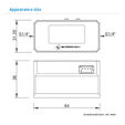 Barrow Flussmeter OLED - schwarz image number null