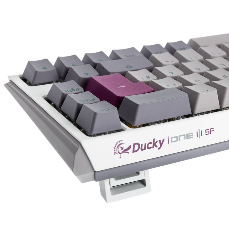 Ducky One 3 Mist Grey SF Gaming Tastatur, RGB LED - MX-Blue image number 5