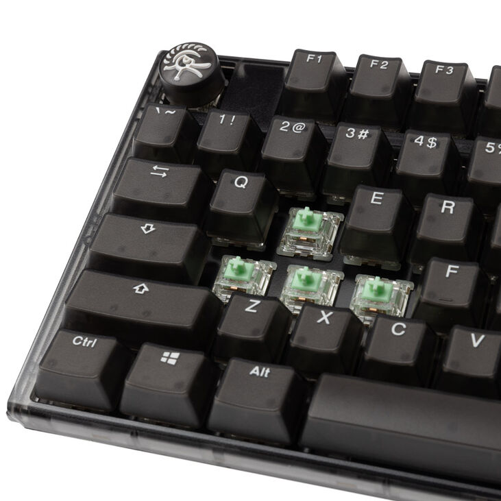 Ducky One 3 Aura Black Gaming Keyboard, RGB LED - Gateron Baby Kangaroo (US) image number 4