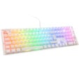 Ducky One 3 Aura White Gaming Tastatur, RGB LED - MX-Silent-Red image number null