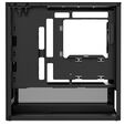 NZXT H3 Flow PC Case, Mid Tower, mATX, Tempered Glass - Black image number null