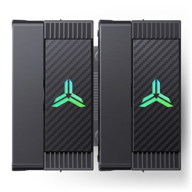 Jonsbo CR-3000E CPU-K&uuml;hler, Dual-Tower, RGB, 260W TDP - schwarz, 120mm image number 6