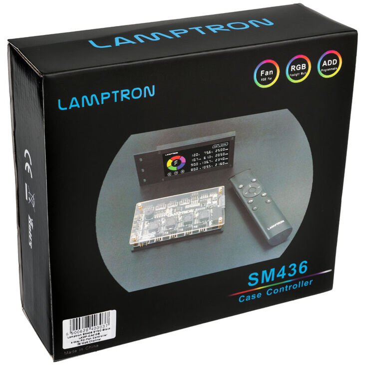Lamptron SM436 Sync Edition PCI RGB-Lüfter und LED-Controller - schwarz image number 6