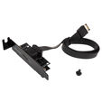 Akasa Low Profile PCI Bracket Adapter, USB 3.1 Type C - black image number null