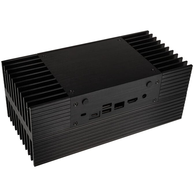 Akasa Turing Fanless UCFF-Geh&auml;use (Intel NUC), OEM - schwarz image number 4