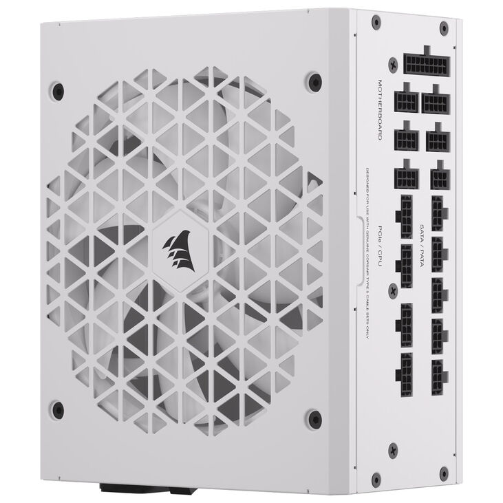 Corsair RMx Shift Series RM1200x Netzteil 80 PLUS Gold, ATX 3.1, PCIe 5.1 - 1200 Watt, weiß image number 2
